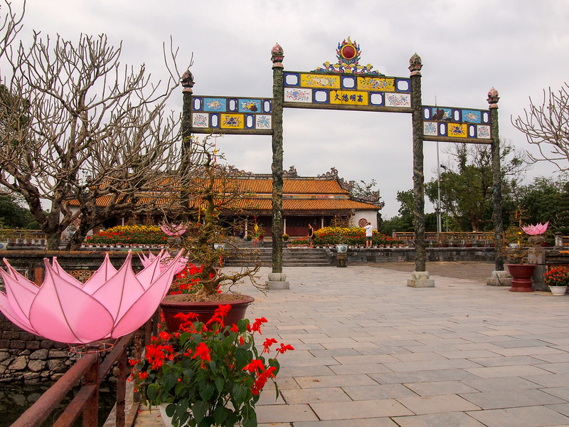 Thai Hoa Palace inside the Imperial City Thai Hoa Palace inside the Imperial City