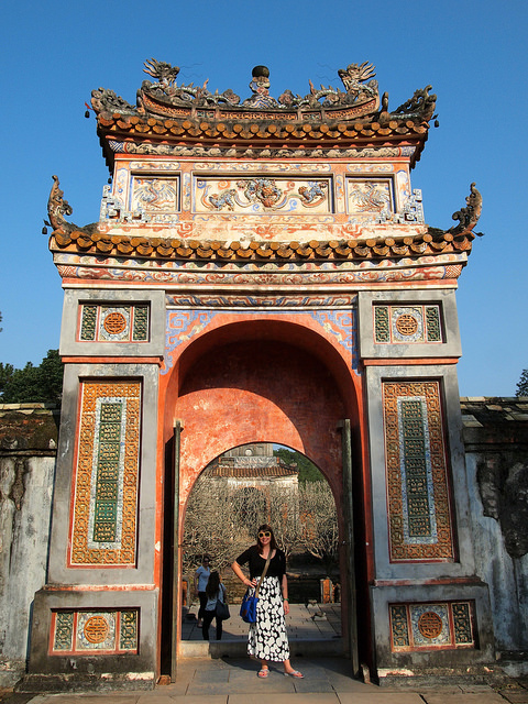 Entrance to Tu Duc Tomb Entrance to Tu Duc Tomb