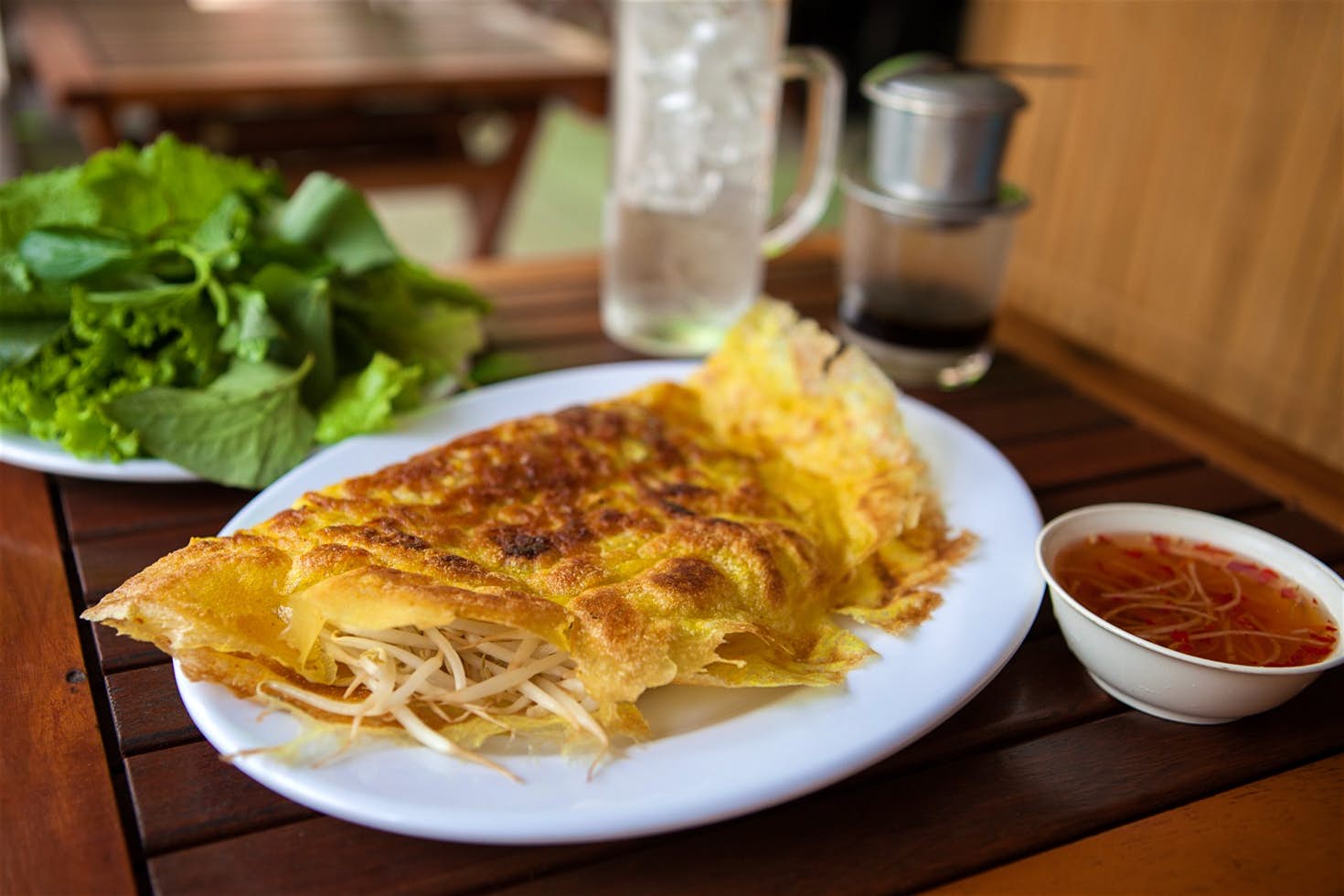 Bánh xèo, a Vietnamese classic © Adam Young / Getty Images Bánh xèo, a Vietnamese classic © Adam Young / Getty Images